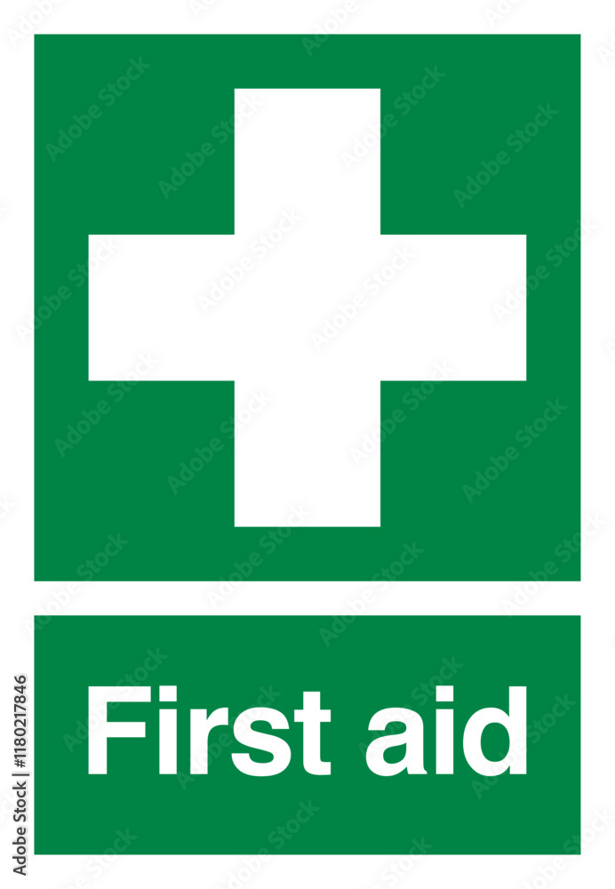 Obraz premium First Aid Essential Steps for Emergency Care