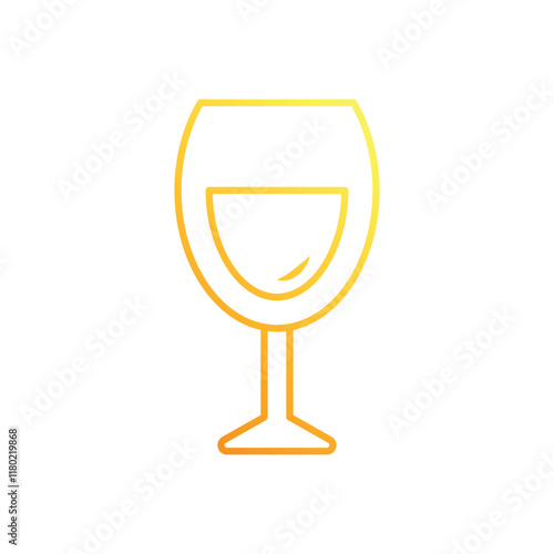 Wine Glass vector icon