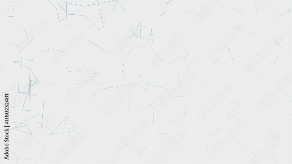 Progressive white background with blue polygonal lines, abstract geometric animation, clean technological backgrounds Progressive white background with blue polygonal lines, abstract geometric animation, clean technological backgrounds