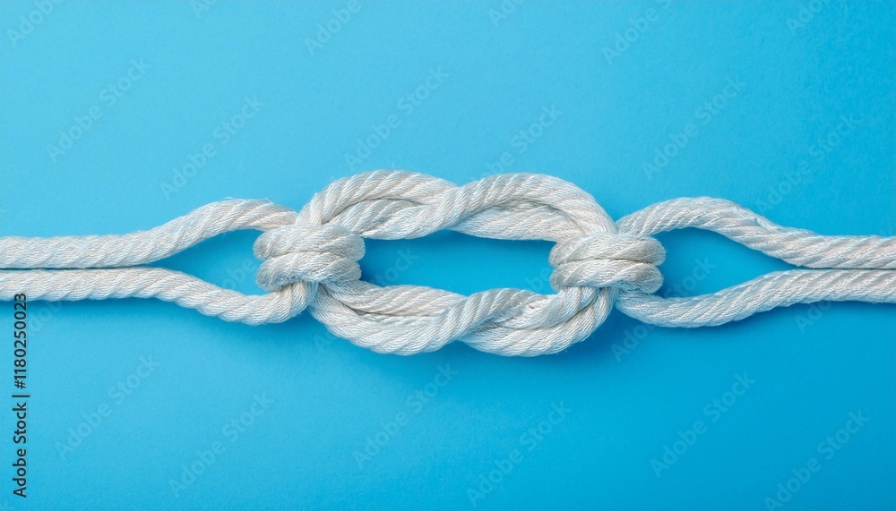The tangled strings are neatly arranged and connected without any knots. The tangled strings are neatly arranged and connected without any knots.