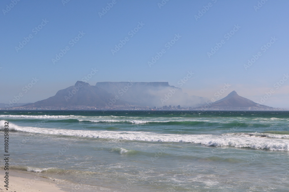 Bloubergstrand view on table mountain Bloubergstrand view on table mountain