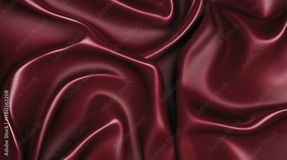 Obraz premium Stunning Deep Burgundy Fabric Texture - A Luxurious and Elegant Fabric Design for High-End Products