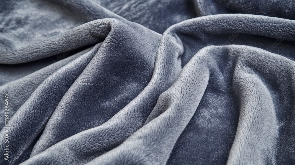 Closeup View of a Luxurious Gray Fabric Texture Closeup View of a Luxurious Gray Fabric Texture
