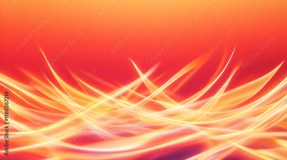 Abstract orange and yellow light streaks, fiery design, energy background, website header, presentation. Abstract orange and yellow light streaks, fiery design, energy background, website header, presentation.