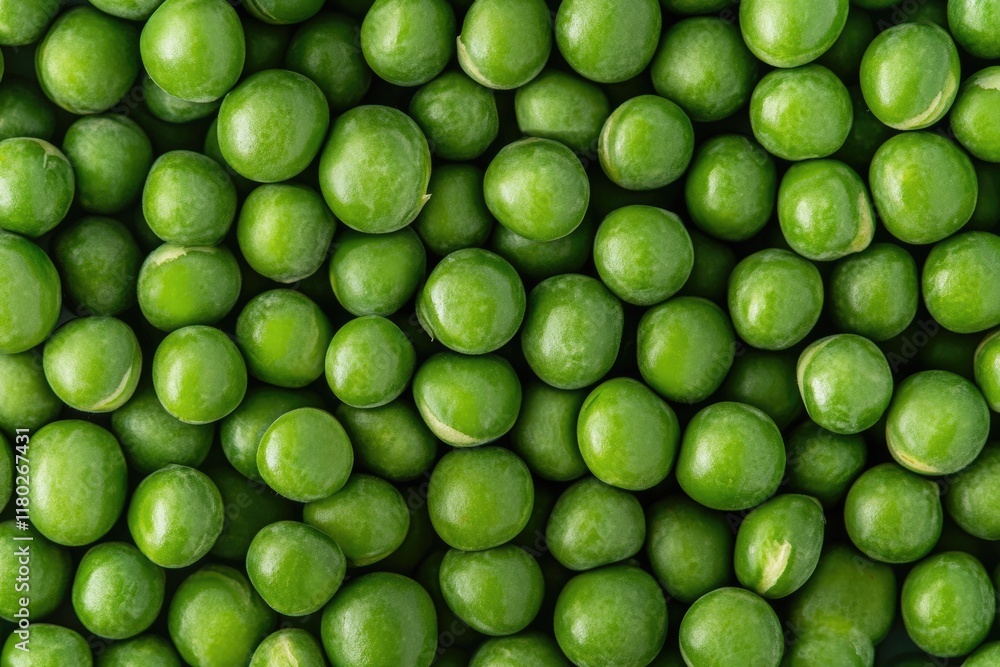Fresh Green Peas Isolated on a Crisp White Surface for Culinary Inspiration Fresh Green Peas Isolated on a Crisp White Surface for Culinary Inspiration