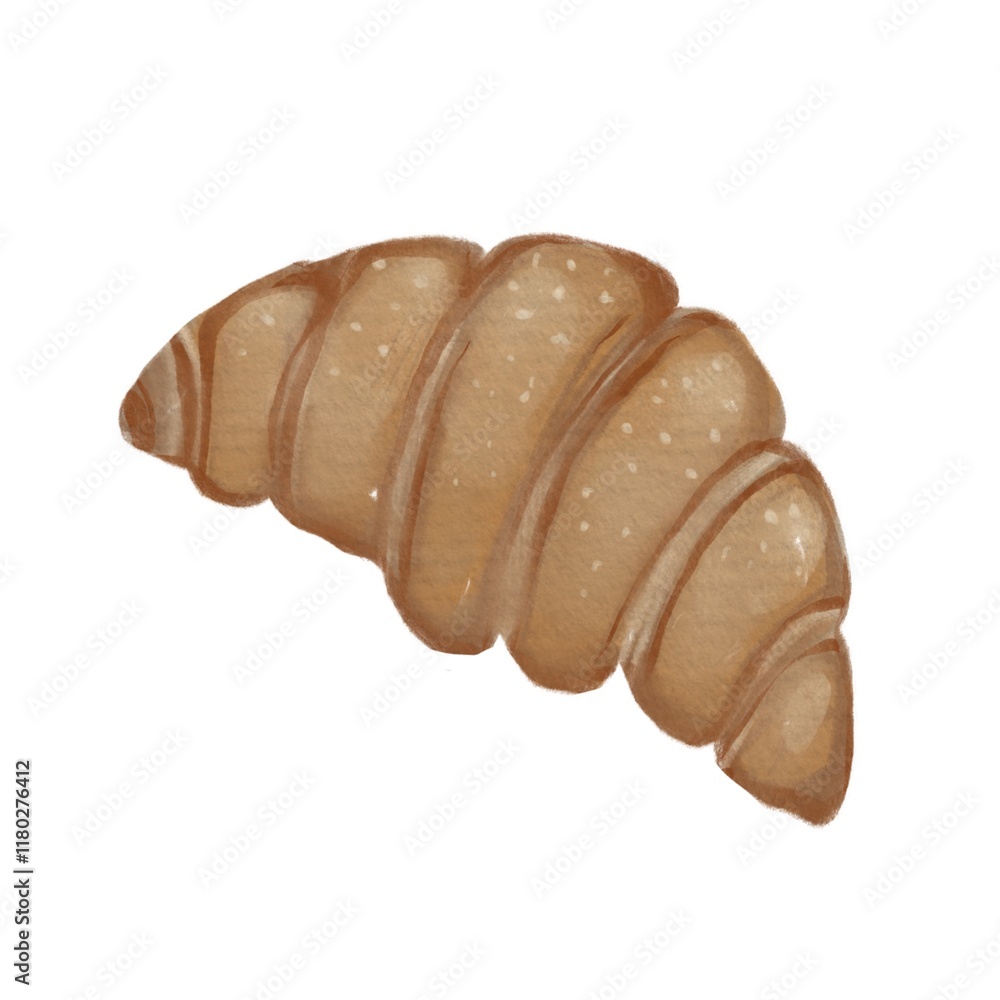 Plain Croissant: A classic butter croissant. Suitable for simple and cozy concepts. Plain Croissant: A classic butter croissant. Suitable for simple and cozy concepts.