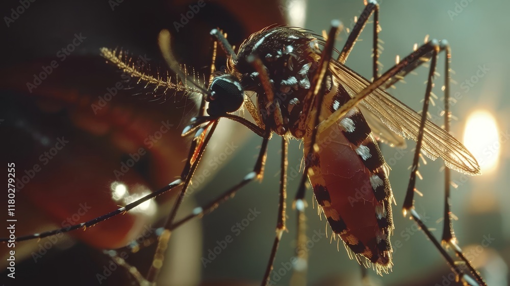 Fototapeta premium ant on a leaf