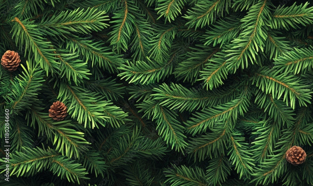 Christmas tree branches background Christmas tree branches background