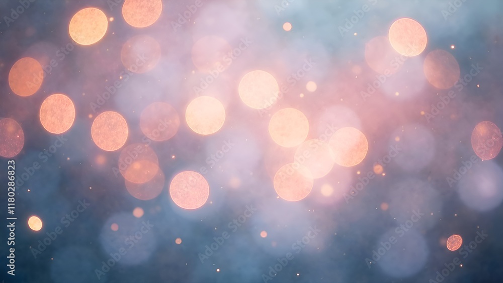 Obraz premium Abstract colorful background with bokeh lights.