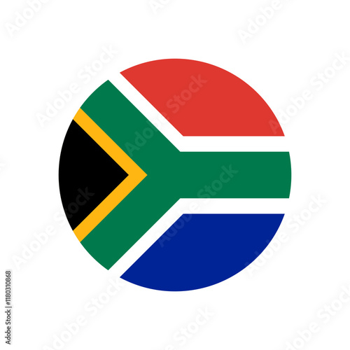 Flag of Republic of South Africa or RSA