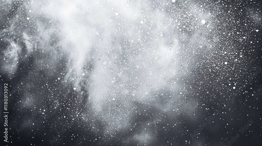 Obraz premium Starry night sky nebula.