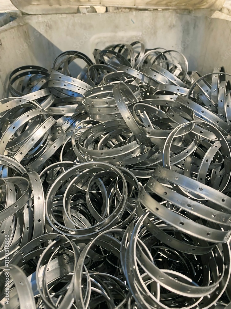 Iron industrial ring