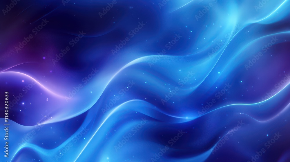 Obraz premium blue gradient smooth background