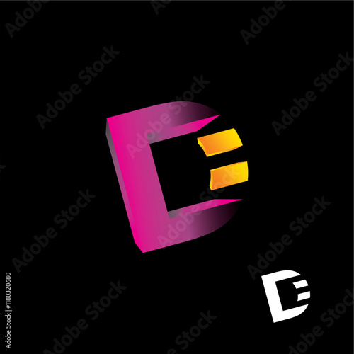 Letter D Innovative Wave Lines logo design reflects modern innovation and elegant creativity, delivered as an editable vector brand identity.