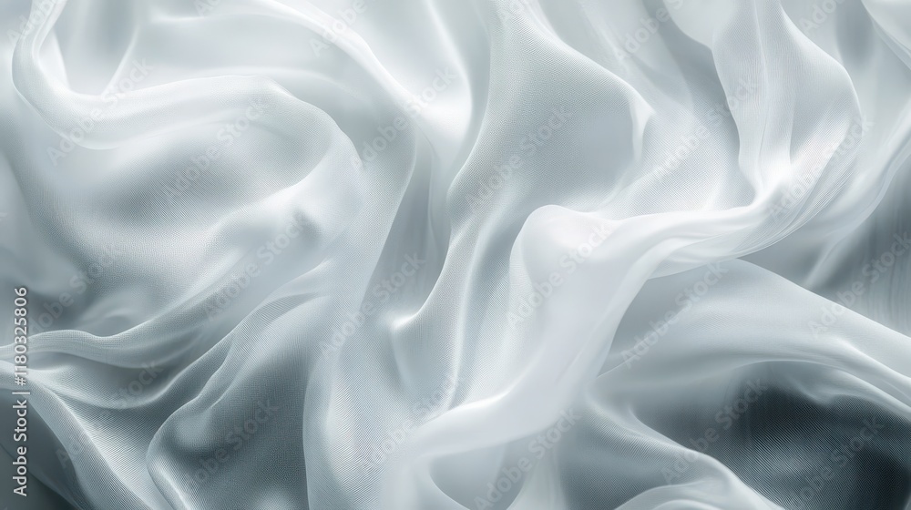 Fototapeta premium White gray satin texture that is white silver fabric silk panorama background with beautiful soft blur pattern natural.White gray satin texture that is white silver fabric silk panorama background