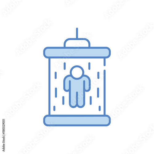 Teleportation  vector icon
