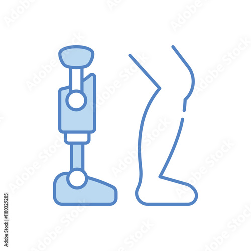 Bionic Limbs vector icon