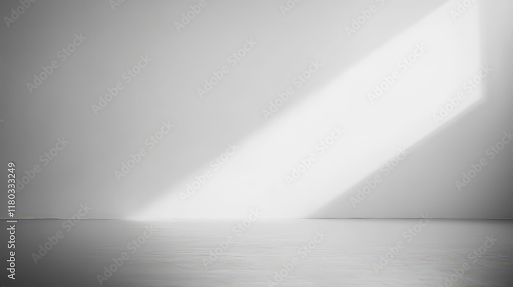 White open space, blank wall White open space, blank wall