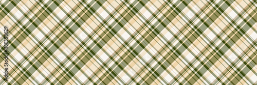 National fabric plaid textile, show texture background seamless. Romance check tartan pattern vector in light and yellow colors.