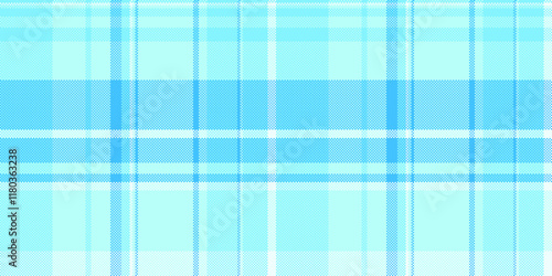 Site plaid fabric tartan, decorate vector textile background. Worldwide texture check seamless pattern in cyan and light colors.