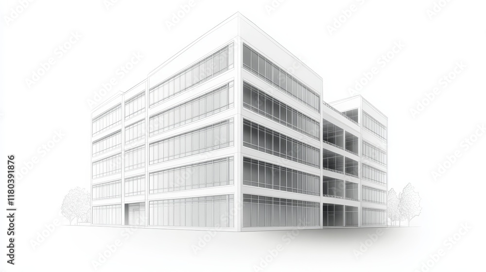 Office building Vector Illustration. Building And Landmark Icon Concept White Isolated. Flat illustration Suitable for Web Landing Pages, Banner, Sticker, Background Office building Vector Illustration. Building And Landmark Icon Concept White Isolated. Flat illustration Suitable for Web Landing Pages, Banner, Sticker, Background