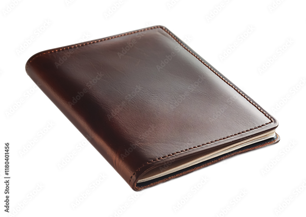 Durable Passport Cover for Travel Isolated on White Background Durable Passport Cover for Travel Isolated on White Background