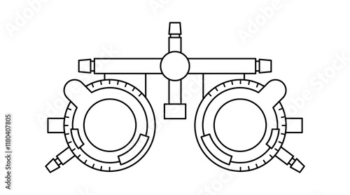 Ophthalmic trial frame