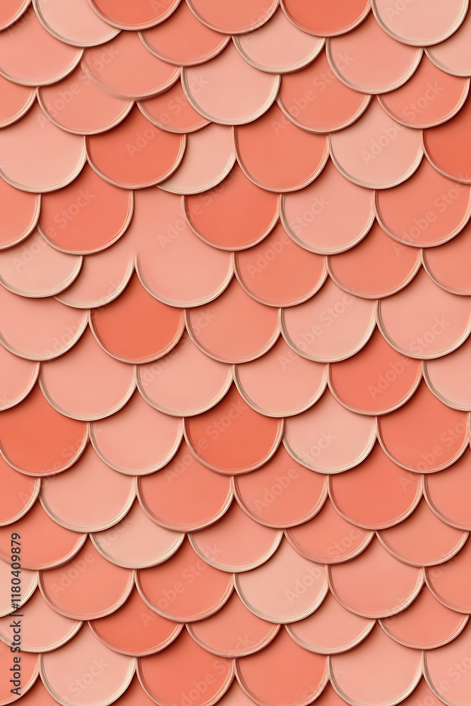 Abstract coral-toned scale pattern background. Abstract coral-toned scale pattern background.