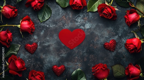 Blush Pink Heart Scatter Background Valentine Background