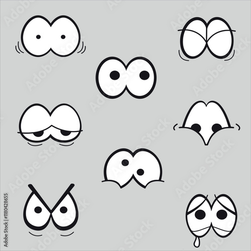 pack of fun design eyes