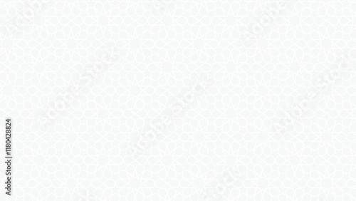 white islamic vector background seamless arabic geometric pattern