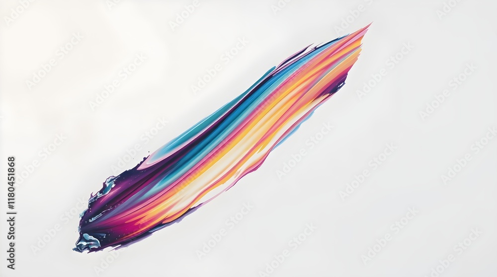 Fototapeta premium creative abstract paint splash for energetic and colorful visuals