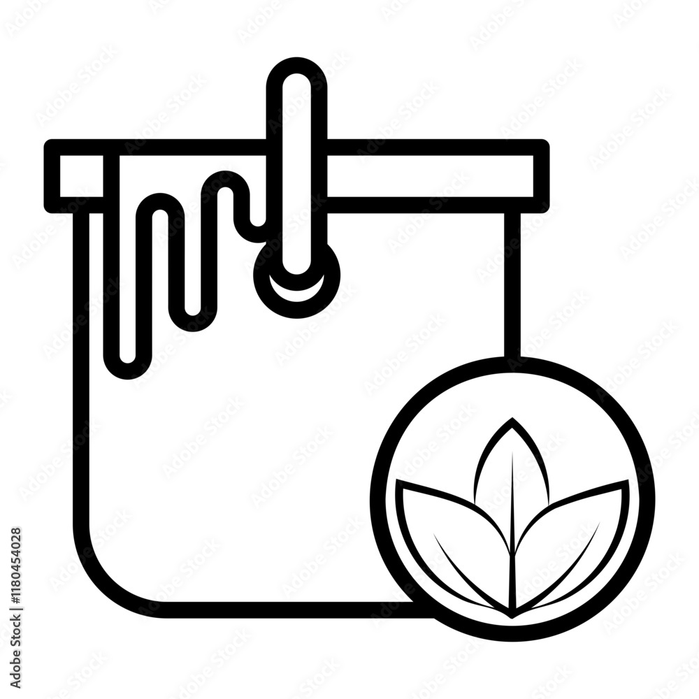 Fototapeta premium eco Line Icon
