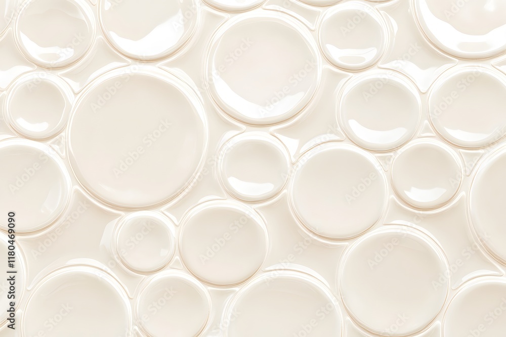 Off-White Circular Textured Surface Off-White Circular Textured Surface