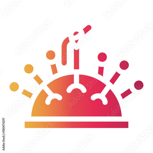 pincushion Gradient icon