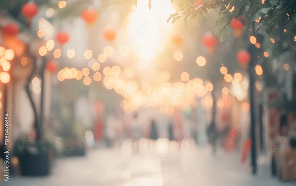 Chinese New Year background with red lanterns and plum blossoms, red color palette, high resolution, high quality, high detail, sharp focus, no blur, no bokeh effect, natural light Chinese New Year background with red lanterns and plum blossoms, red color palette, high resolution, high quality, high detail, sharp focus, no blur, no bokeh effect, natural light