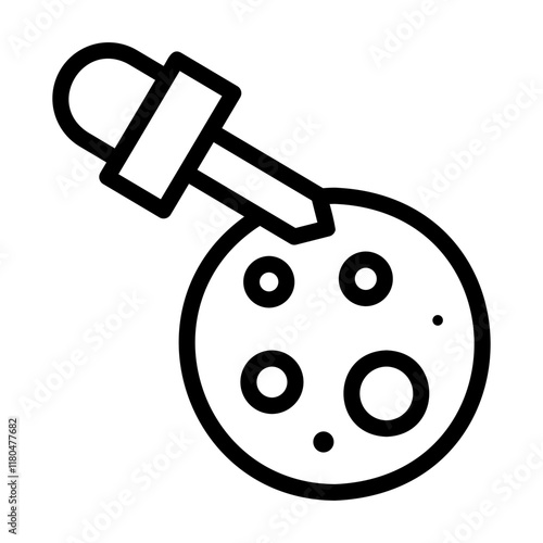 microbiology Line Icon