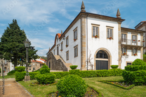 Building of municipality at Ponte de Lima in Portugal. photo