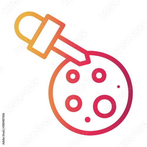 microbiology Line Gradient Icon