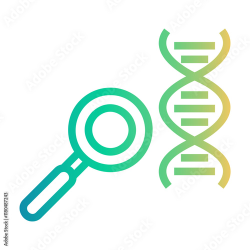 biomedical Line Gradient Icon