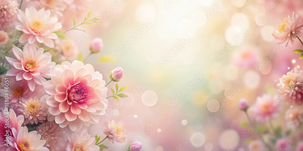 Soft Focus Floral Background with Blurred Edges, subtle colors, blurred edges Soft Focus Floral Background with Blurred Edges, subtle colors, blurred edges