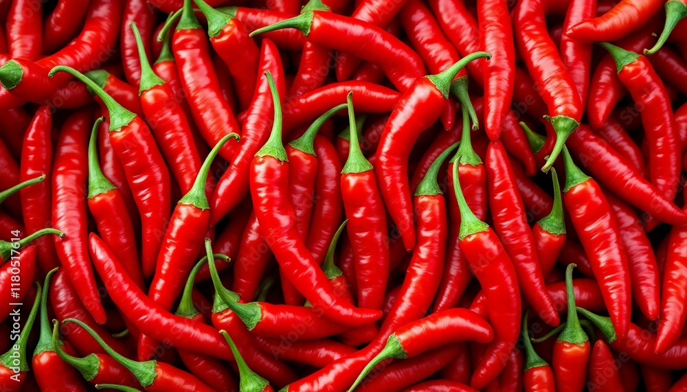 Close-up chili peppers Close-up chili peppers