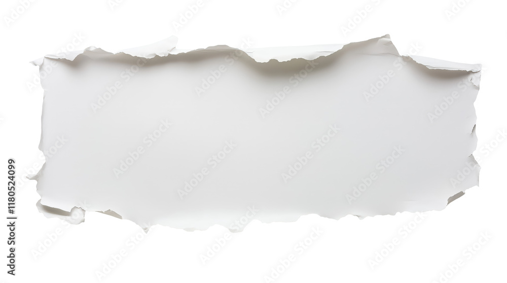White Torn Paper Texture with Ripped Edges for Background Design - Ideal for Mockups and Layouts on white and transparent Background White Torn Paper Texture with Ripped Edges for Background Design - Ideal for Mockups and Layouts on white and transparent Background