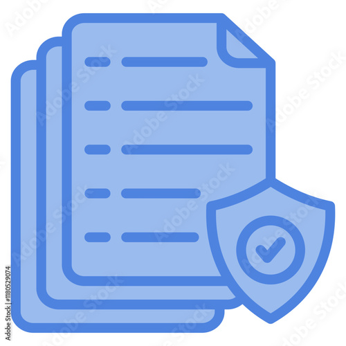 Documentation Icon Element For Design