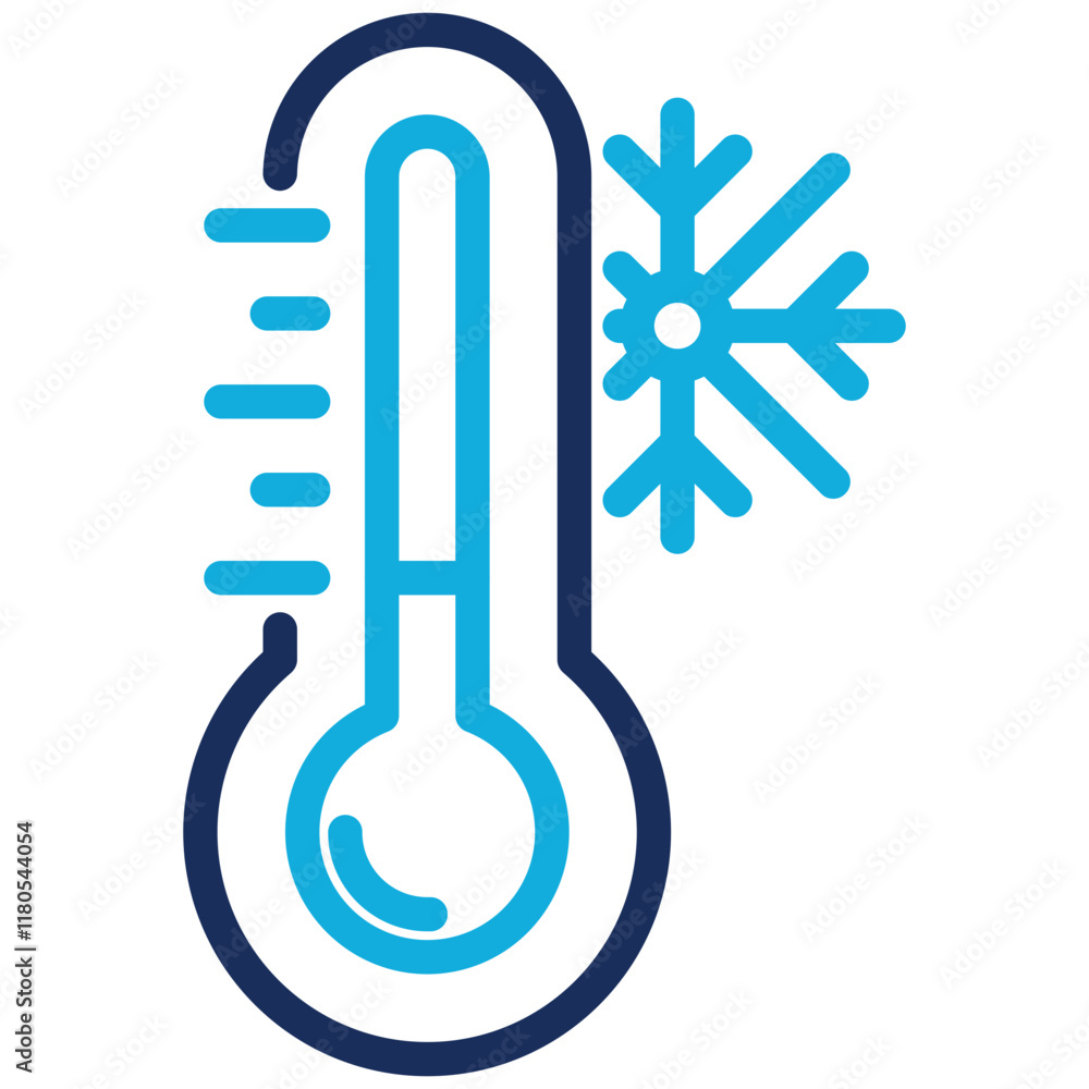 Low Temperatures Icon Low Temperatures Icon