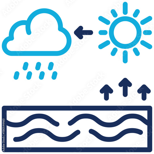 Water Cycle Icon