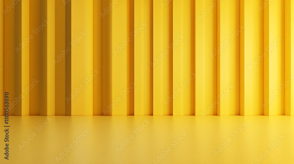 Abstract yellow striped background with empty space. Abstract yellow striped background with empty space.