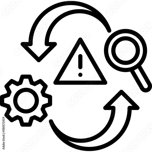 Risk Analysis Icon