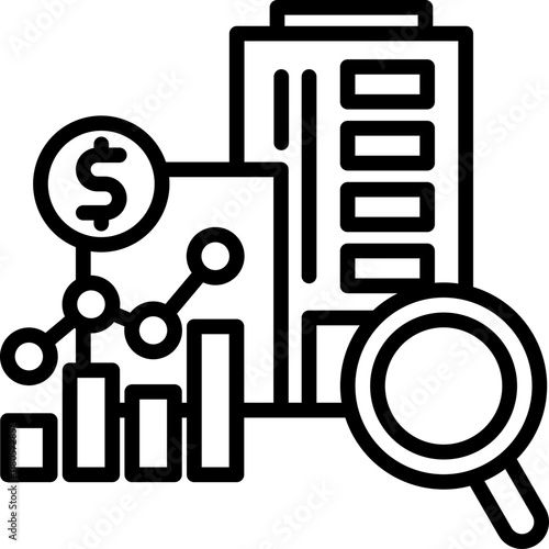 Bussines Forecast Icon