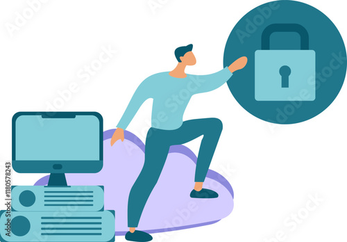 Cloud Computing Illustration